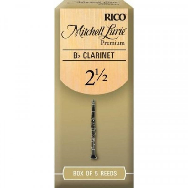 RICO RMLP5BCL250 для кларнета №2,5 5 шт