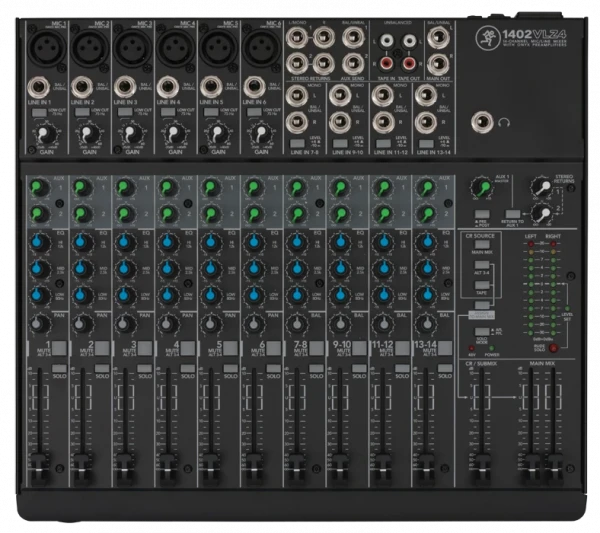 MACKIE 1402 VLZ 4 14-канальный микшер