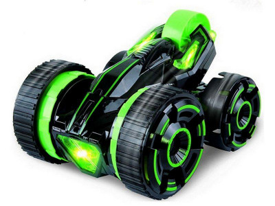 Р/У машинка-перевертыш Meiqibao 5588-602 пятиколесная, акб