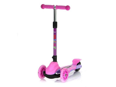 Самокат трехколесный Zumba  (розовый)