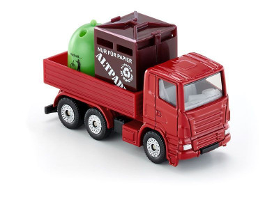 Грузовик мусоросборочный Siku 0828 с контейнерами