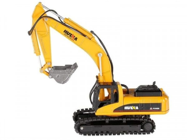 Металлический экскаватор с ковшом HUI NA TOYS 1/50