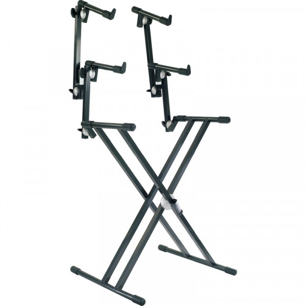 Proel SPL253 - Стойка под клавиши с защелкой, двойная рама 3 этажа