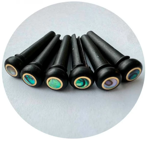 Зажим для струн (колышки) GP-03B деревянные