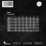 Комплект струн для 4х струнной бас-гитары 045-105 GALLI STRINGS DB4R