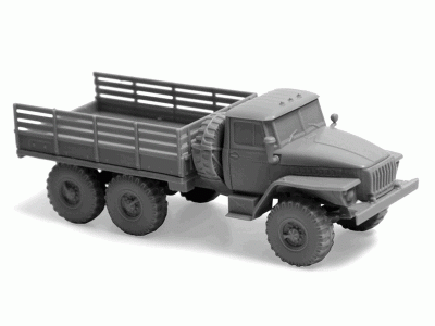 Сборная модель ZVEZDA Советский грузовик "Урал", 1/100