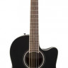 Ovation CS24-5 Celebrity Standard Mid Cutaway Black электроакустическая гитара