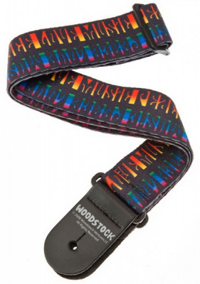 Гитарный ремень PLANET WAVES 50W02 Peace Love Music