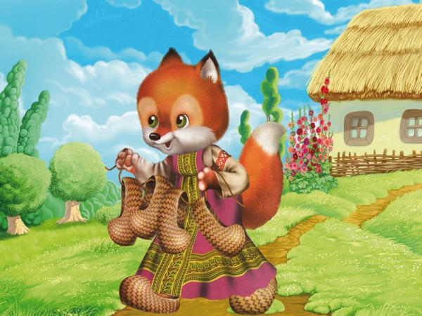 Алмазная мозаика (15х20) Лиса-хозяйка (23 цвета)