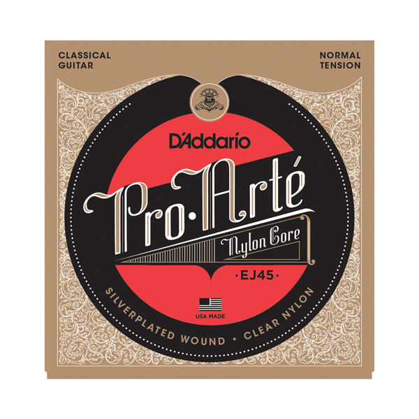 D'Addario EJ45 Набор 6 струн для гитары классик