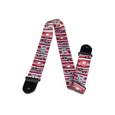 Perri's LPCSA-1115 SKELANIMALS STRIPES - ремень для гитары полиэстер