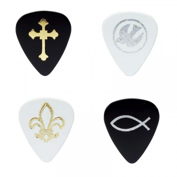 Медиатор 0.46 мм DAndrea CP23 TH WHT, 72 шт