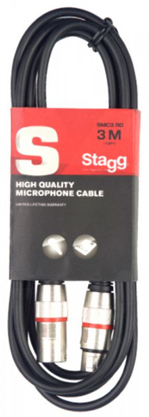 STAGG SMC1 RD микрофонный кабель