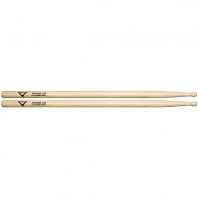 VATER VHP5BW Power 5B барабанные палочки, материал: орех, L=16 1/2" (41.91см), D=.610" (1.55см), дер