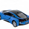 Машина Kinsmart BMW i8 инерция (1/12шт.) 1:36 б/к