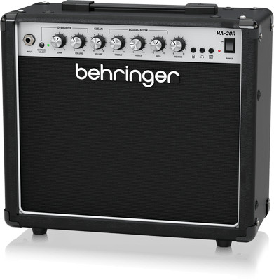 Комбоусилитель Behringer HA-20R двухканальный гитарный