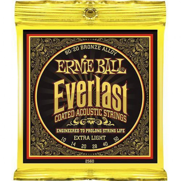 Комплект струн для акустической гитары Ernie Ball P02560, 10-50