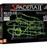 Конструктор динамический Spacerail 231-3G, 16м (Level 3), светящиеся рельсы