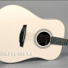 Flight AD-200C WH акустическая гитара
