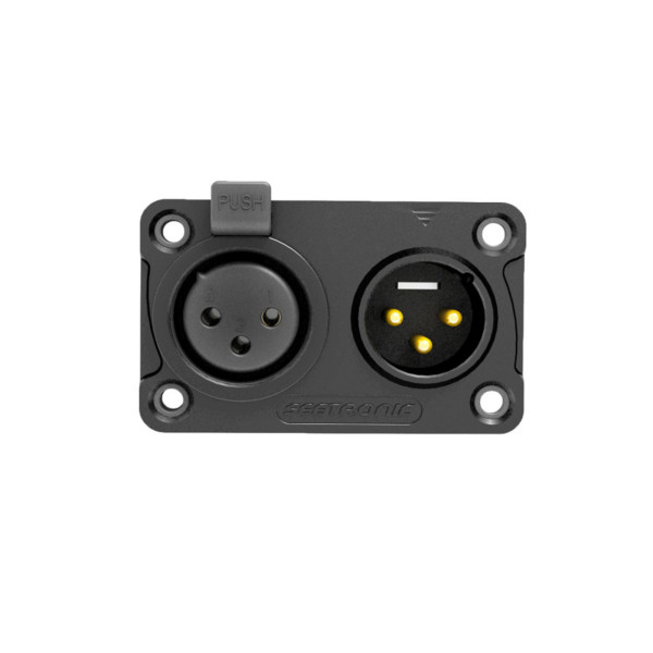 Панельный разъем Seetronic C3F2C-W-B XLR