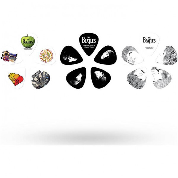 Набор медиаторов 15 шт Thin PLANET WAVES 1CAB4-15BT3 Beatles Sgt.Peppers