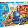 Игрушка-конструктор Паровозик 29 деталей