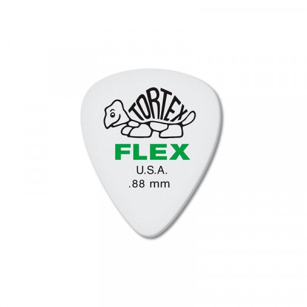 DUNLOP 428P.88 Tortex Flex Standard набор медиаторов 0.88 12 шт