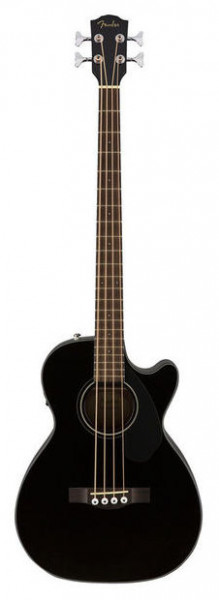 Fender CB-60SCE BLK бас-гитара электроакустическая