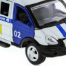 Машина "АВТОПАНОРАМА" инерц. "ГАЗель"(полиция) 1/50, в/к 14,5*8*5,5 см