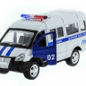 Машина "АВТОПАНОРАМА" инерц. "ГАЗель"(полиция) 1/50, в/к 14,5*8*5,5 см