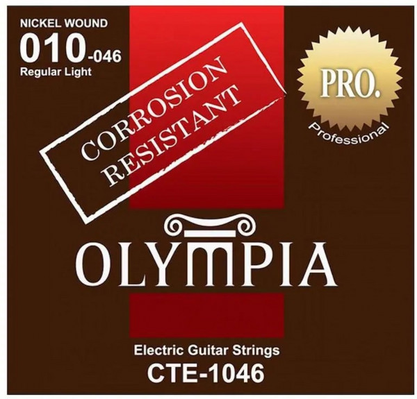 Струны для электрогитары Olympia CTE1046