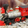 Машина Kinsmart Classic Locomotive инерция (1/6шт.) 17,5см б/к