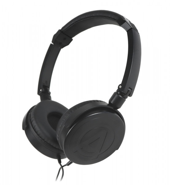Наушники AuraSonics FINE F202BK проводные складные закрытые