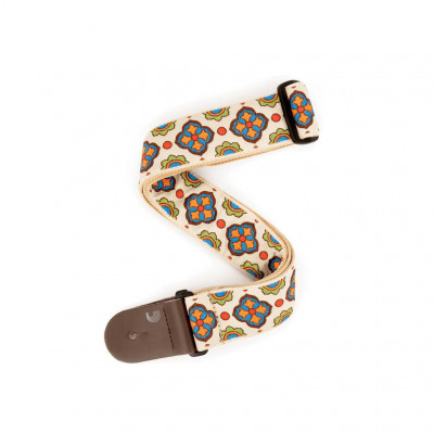 Текстильный ремень для гитары без наплечника LANET WAVES T20S1503 50 мм, цветной