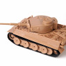 Немецкий танк Т-VI "Тигр" (без клея) 1/72