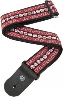 Ремень для гитары Planet Waves PW50A13 Henna ткань красный
