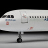 Сборная модель ZVEZDA Пассажирский авиалайнер Аэробус А-321, 1/144