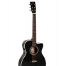 Sigma 000MC-1STE-BK электроакустическая гитара