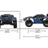 Радиоуправляемый шорт-корс Remo Hobby EX3 Brushless (красный) 4WD 2.4G 1/10 RTR