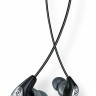 SHURE SE112-GR-EFS наушники внутриканальные (наушники вставные) с одним динамическим драйвером, цвет серый