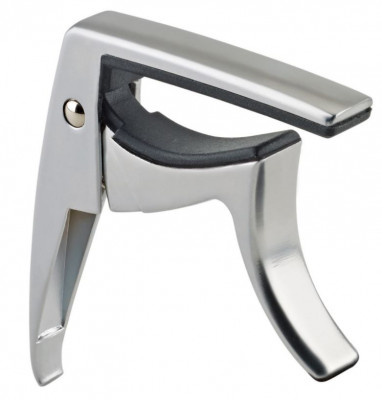 Каподастр для укулеле профессиональный K&M 30920-000-02 11-22 мм, матовый, цвет хром