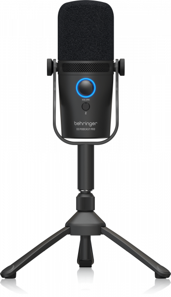 Динамический микрофон Behringer D2 PODCAST PRO для подкастов