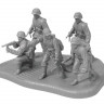 Сборные солдатики ZVEZDA Немецкие панцергренадеры в анораках, 1/72