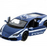 Машина Kinsmart Lamborghini Huracan (Police) инерция (1/12шт.) 1:36 б/к