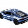Машина Kinsmart Lamborghini Huracan (Police) инерция (1/12шт.) 1:36 б/к