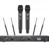 XLINE WS-1000A Радиосистема двухканальная с двумя ручными передатчиками