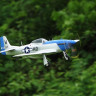 Радиоуправляемый самолет Top RC P-51D синий 750мм 2.4G 4-ch LiPo RTF