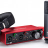 FOCUSRITE Scarlett 2i2 Studio 3rd Gen студийный комплект (Scarlett 2i2 3rd Gen, наушники, микрофон, ПО, микрофонный кабель)