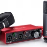 FOCUSRITE Scarlett 2i2 Studio 3rd Gen студийный комплект (Scarlett 2i2 3rd Gen, наушники, микрофон, ПО, микрофонный кабель)