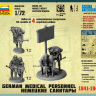 Сборные солдатики ZVEZDA Немецкие санитары, 1/72